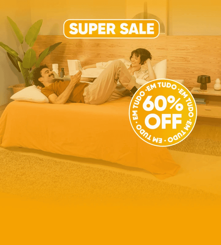 60% OFF EM TUDO